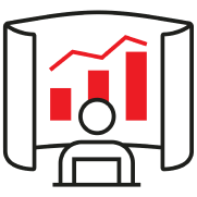 Illustration icon for client oriented
