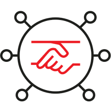 Illustration icon for goverment
